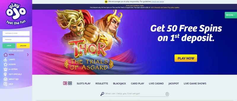 Image: Les jeux populaires que vous pouvez trouver sur PlayOjo